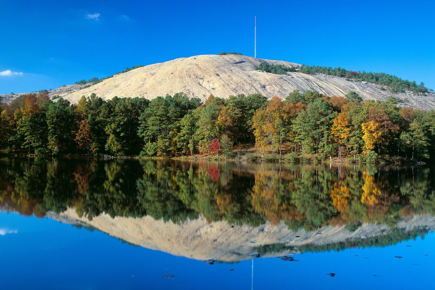 Stone Mountain in Fall